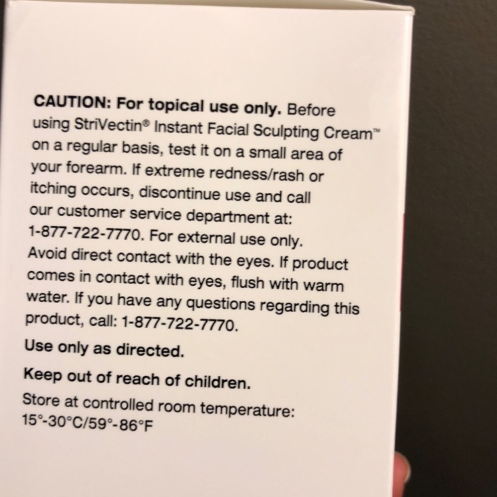 StriVectin instant facial sculpting cream - Picture 4 of 8